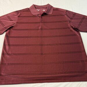 Antigua Men’s Cabernet Polo Golf Shirt, Size L, EUC